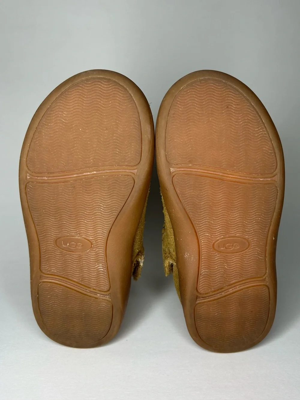 UGG Keelan II Toddler Chestnut Sheepskin Suede Winter Boots Sz 9 toddler